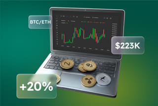 AI automated trading system technology visualization on testdevspd8